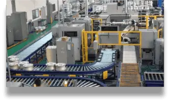 Unmanned Automation Cell, Unmanned Robotic Automation, Conveyance, Part Transfer, Automatic Conveyors