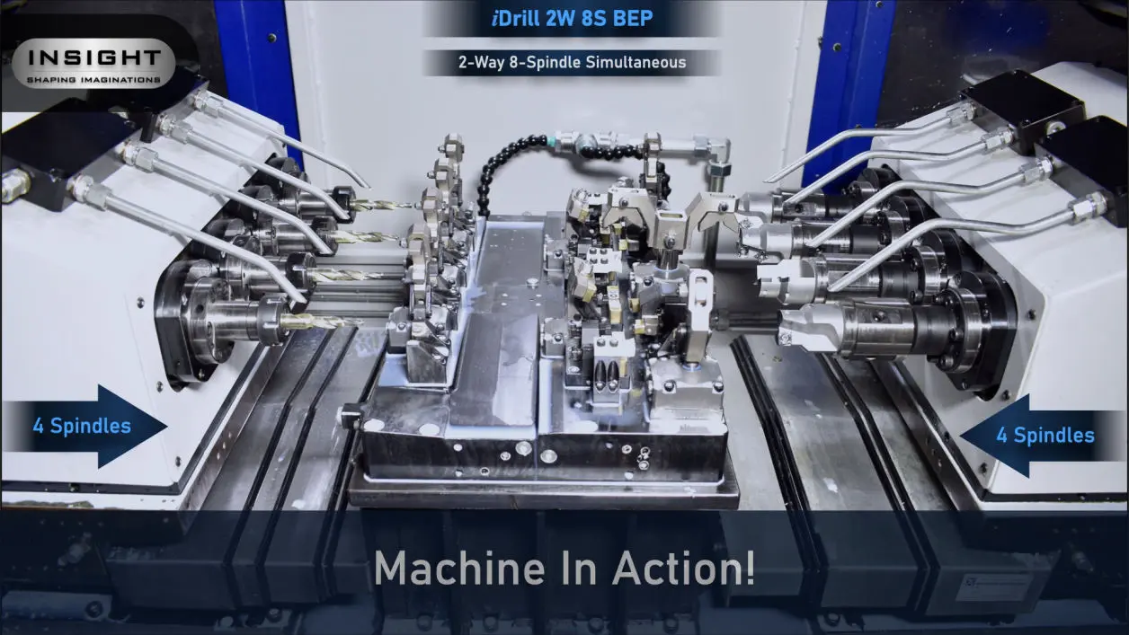 iDrill Series, Both End Processing Machine, Facing & Centering Machine, Multi-Spindle Machine